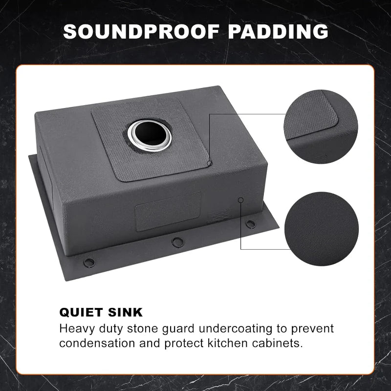 KItchen Sink- SS -304 grade- 18x24 - Premium Quality