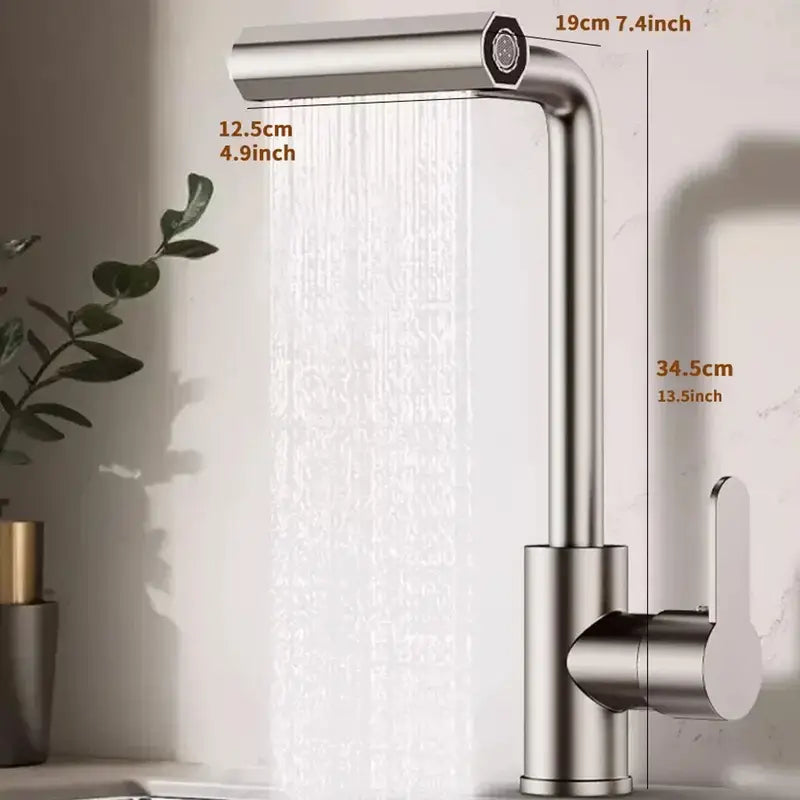 4-Mode Water Flow Sink Mixer – Premium Quality