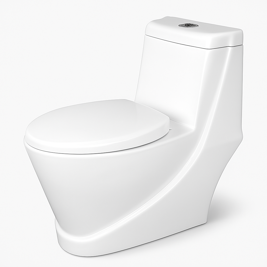 Commode - One Piece Liva - Modern - Premium Quality - 5 Years Warrenty