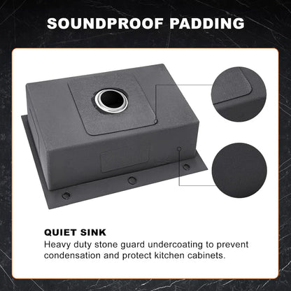 KItchen Sink- SS -304 grade- 18x24  - Premium Quality