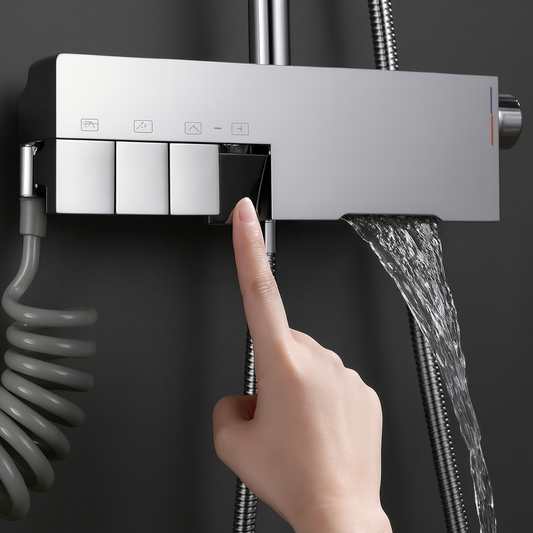 Bathroom Shower Set - Moro Luxury Series - AHE 4 Function  - Piano Shower Set - Premium